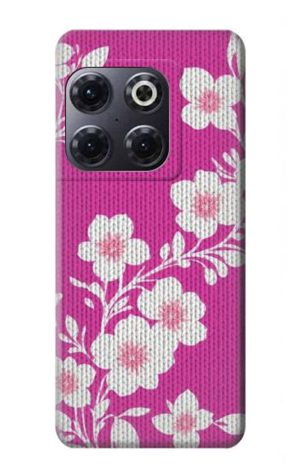 S3924 Cherry Blossom Pink Background Hülle Schutzhülle Taschen für OnePlus 10T