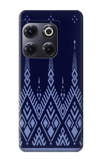 S3950 Textile Thai Blue Pattern Hülle Schutzhülle Taschen für OnePlus 10T