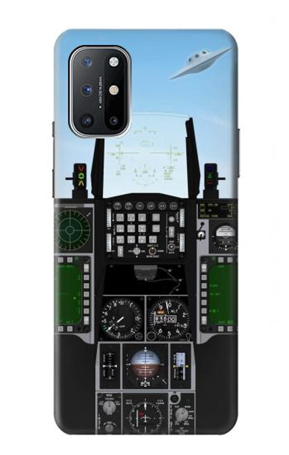 S3933 Fighter Aircraft UFO Hülle Schutzhülle Taschen für OnePlus 8T