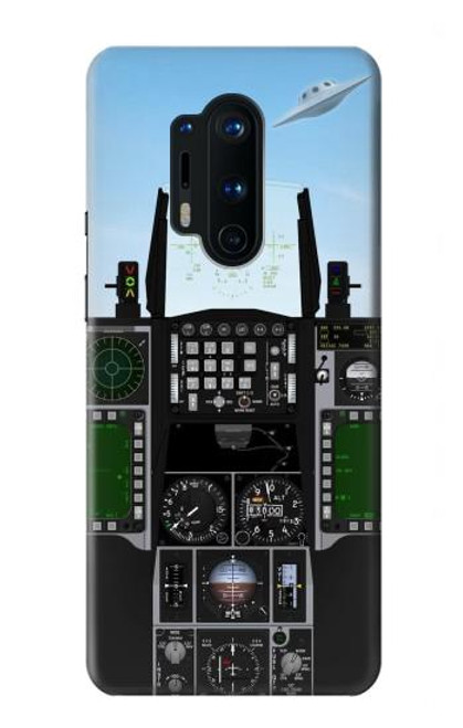 S3933 Fighter Aircraft UFO Hülle Schutzhülle Taschen für OnePlus 8 Pro