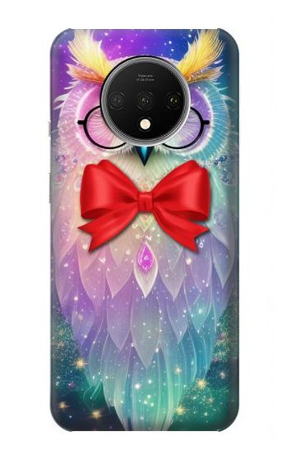 S3934 Fantasy Nerd Owl Hülle Schutzhülle Taschen für OnePlus 7T