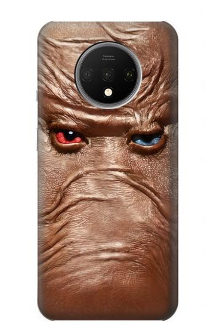 S3940 Leather Mad Face Graphic Paint Hülle Schutzhülle Taschen für OnePlus 7T