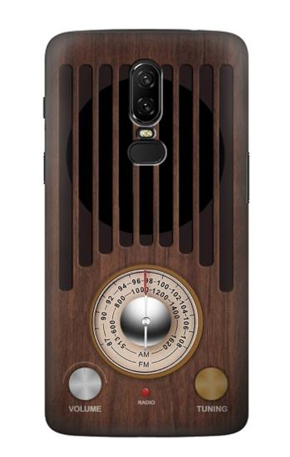 S3935 FM AM Radio Tuner Graphic Hülle Schutzhülle Taschen für OnePlus 6
