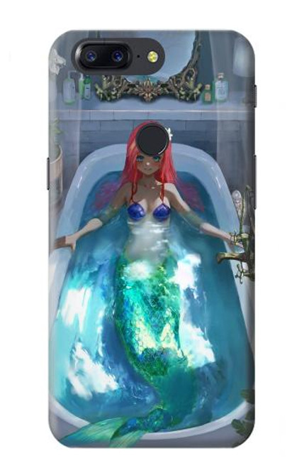 S3912 Cute Little Mermaid Aqua Spa Hülle Schutzhülle Taschen für OnePlus 5T
