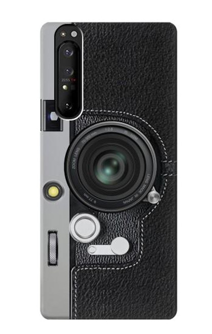 S3922 Camera Lense Shutter Graphic Print Hülle Schutzhülle Taschen für Sony Xperia 1 III