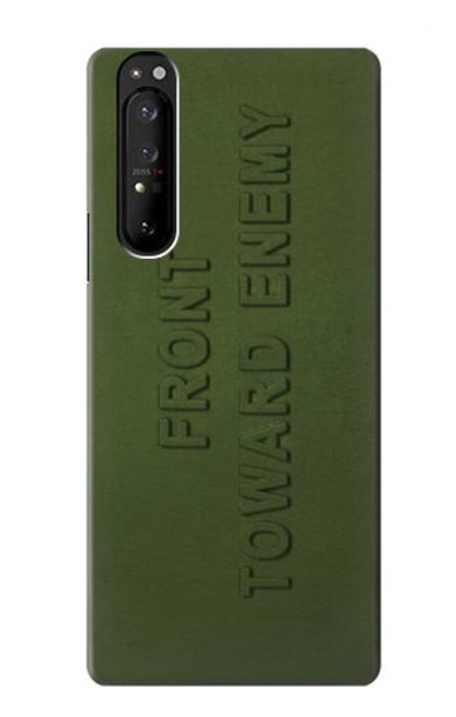 S3936 Front Toward Enermy Hülle Schutzhülle Taschen für Sony Xperia 1 III