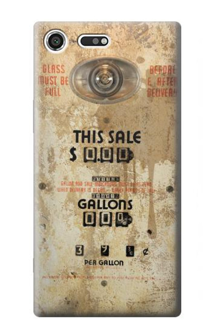 S3954 Vintage Gas Pump Hülle Schutzhülle Taschen für Sony Xperia XZ Premium