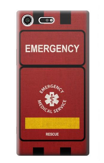 S3957 Emergency Medical Service Hülle Schutzhülle Taschen für Sony Xperia XZ Premium