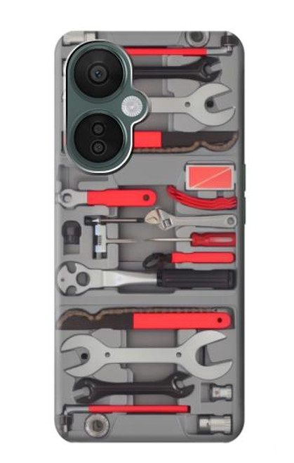S3921 Bike Repair Tool Graphic Paint Hülle Schutzhülle Taschen für OnePlus Nord CE 3 Lite, Nord N30 5G