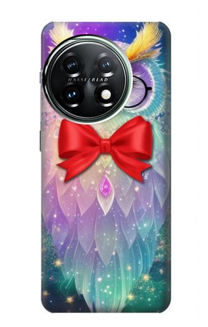S3934 Fantasy Nerd Owl Hülle Schutzhülle Taschen für OnePlus 11