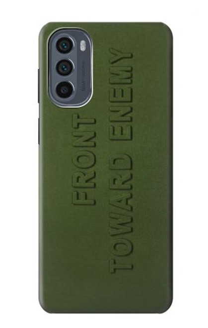 S3936 Front Toward Enermy Hülle Schutzhülle Taschen für Motorola Moto G62 5G