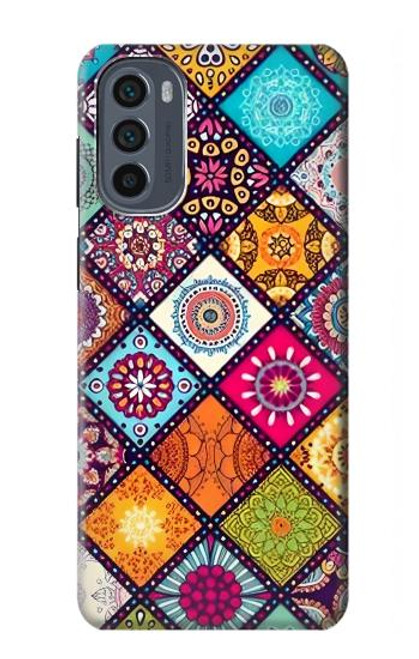 S3943 Maldalas Pattern Hülle Schutzhülle Taschen für Motorola Moto G62 5G