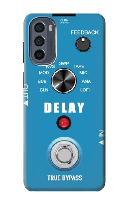 S3962 Guitar Analog Delay Graphic Hülle Schutzhülle Taschen für Motorola Moto G62 5G