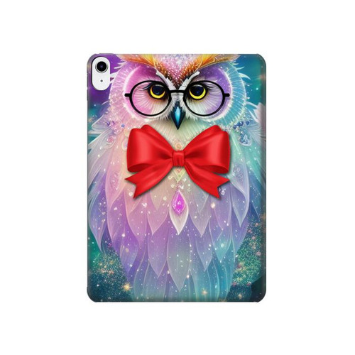 S3934 Fantasy Nerd Owl Hülle Schutzhülle Taschen für iPad 10.9 (2022)