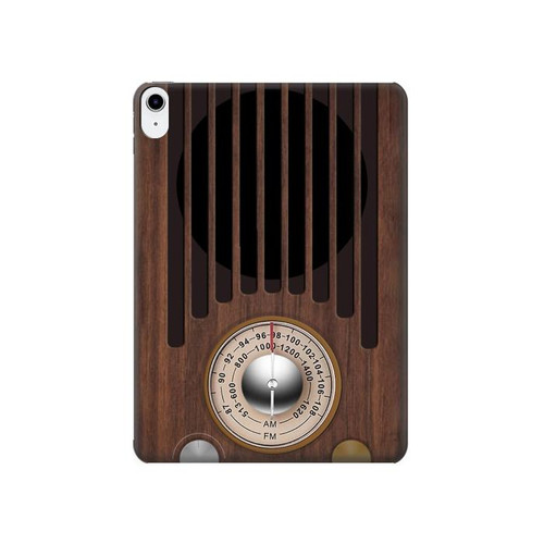 S3935 FM AM Radio Tuner Graphic Hülle Schutzhülle Taschen für iPad 10.9 (2022)