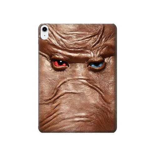 S3940 Leather Mad Face Graphic Paint Hülle Schutzhülle Taschen für iPad 10.9 (2022)