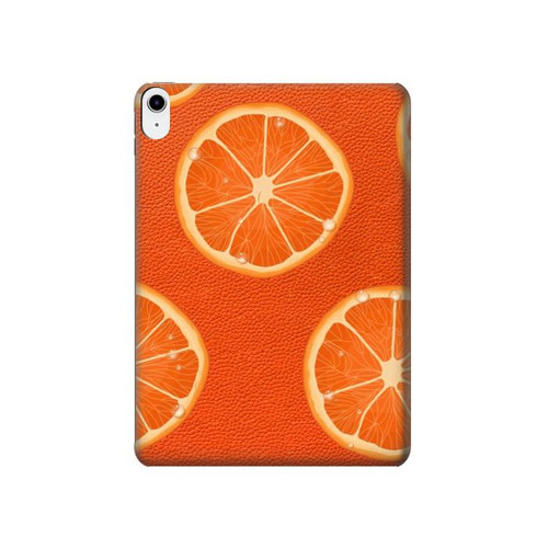 S3946 Seamless Orange Pattern Hülle Schutzhülle Taschen für iPad 10.9 (2022)