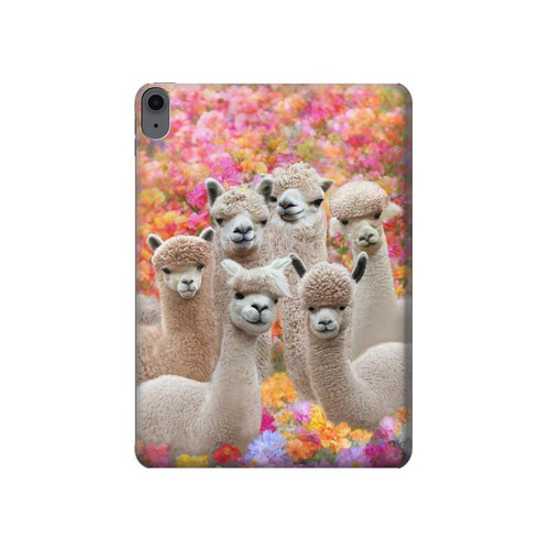 S3916 Alpaca Family Baby Alpaca Hülle Schutzhülle Taschen für iPad Air (2022,2020, 4th, 5th), iPad Pro 11 (2022, 6th)