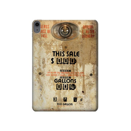 S3954 Vintage Gas Pump Hülle Schutzhülle Taschen für iPad Air (2020, 2022), Air 11 (2024,2025,2026), Pro 11 (2022)