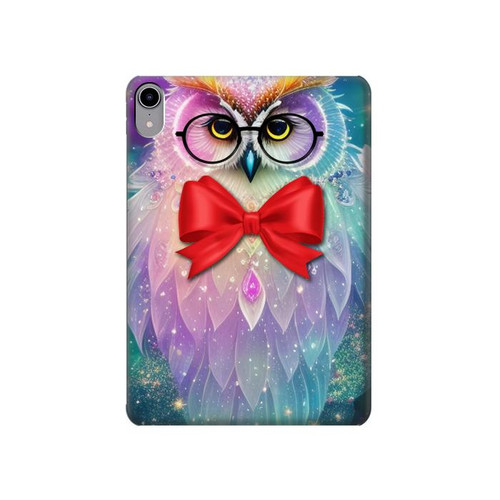 S3934 Fantasy Nerd Owl Hülle Schutzhülle Taschen für iPad mini 6, iPad mini (2021)