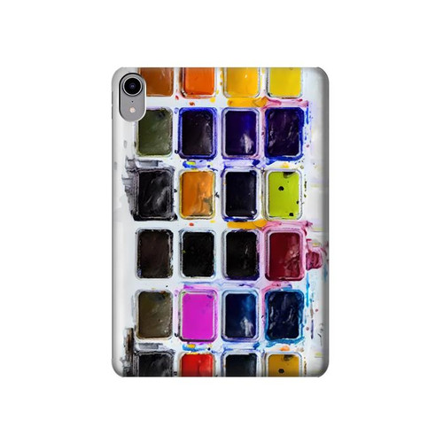 S3956 Watercolor Palette Box Graphic Hülle Schutzhülle Taschen für iPad mini 6, iPad mini (2021)