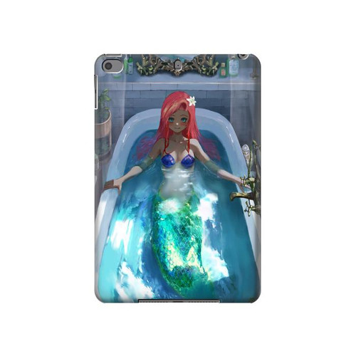 S3912 Cute Little Mermaid Aqua Spa Hülle Schutzhülle Taschen für iPad mini 4, iPad mini 5, iPad mini 5 (2019)