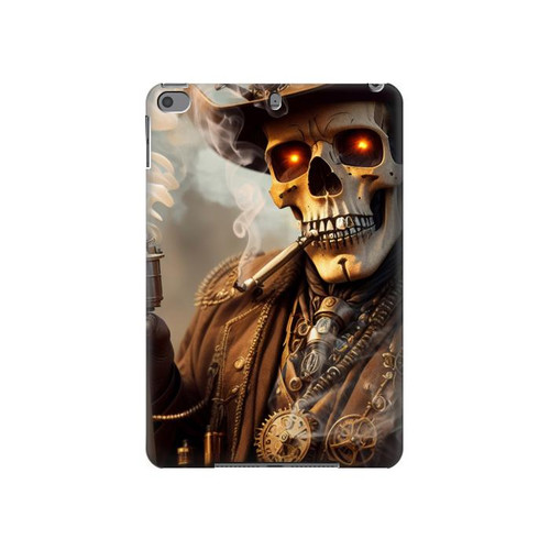 S3949 Steampunk Skull Smoking Hülle Schutzhülle Taschen für iPad mini 4, iPad mini 5, iPad mini 5 (2019)