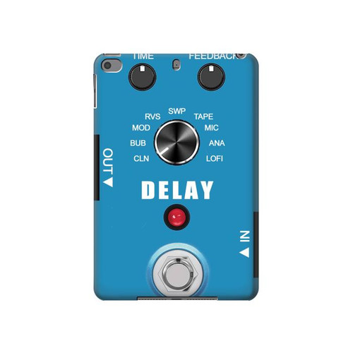 S3962 Guitar Analog Delay Graphic Hülle Schutzhülle Taschen für iPad mini 4, iPad mini 5, iPad mini 5 (2019)