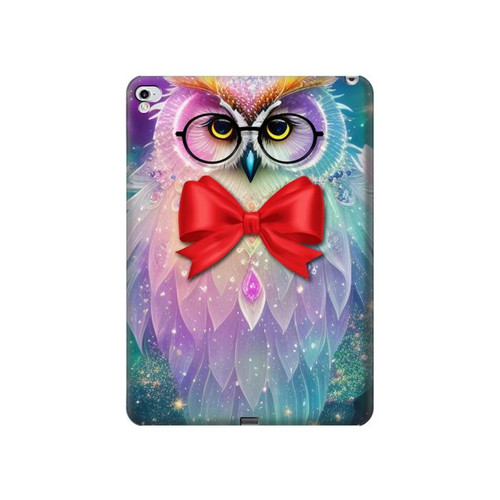 S3934 Fantasy Nerd Owl Hülle Schutzhülle Taschen für iPad Pro 12.9 (2015,2017)