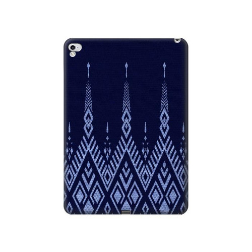 S3950 Textile Thai Blue Pattern Hülle Schutzhülle Taschen für iPad Pro 12.9 (2015,2017)
