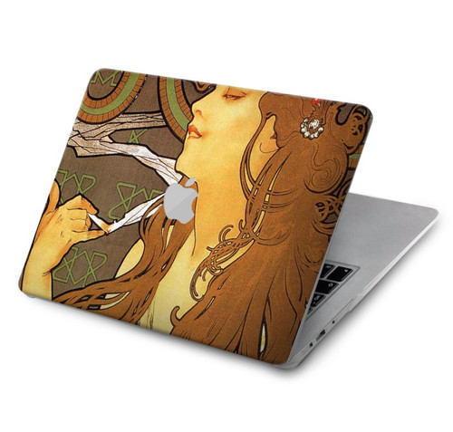 S0969 Alphonse Mucha Job Hülle Schutzhülle Taschen für MacBook Air 15″ (2023,2024,2025) - A2941, A3114, A3241