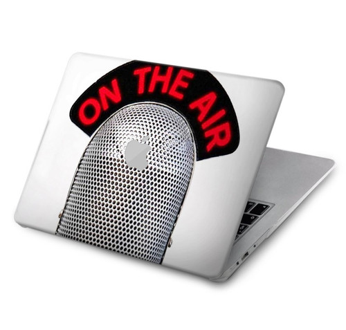 S2381 Vintage Radio Microphone On The Air Hülle Schutzhülle Taschen für MacBook Air 15″ (2023,2024) - A2941, A3114