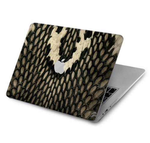 S2711 King Cobra Snake Skin Graphic Printed Hülle Schutzhülle Taschen für MacBook Air 15″ (2023,2024,2025) - A2941, A3114, A3241