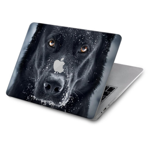 S3168 German Shepherd Black Dog Hülle Schutzhülle Taschen für MacBook Air 15″ (2023,2024,2025) - A2941, A3114, A3241