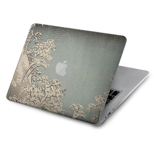 S3350 Utagawa Hiroshige Drum Bridge Yuhi Hill in Meguro Hülle Schutzhülle Taschen für MacBook Air 15″ (2023,2024,2025) - A2941, A3114, A3241
