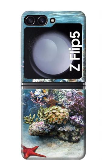 S0227 Aquarium Hülle Schutzhülle Taschen für Samsung Galaxy Z Flip 5