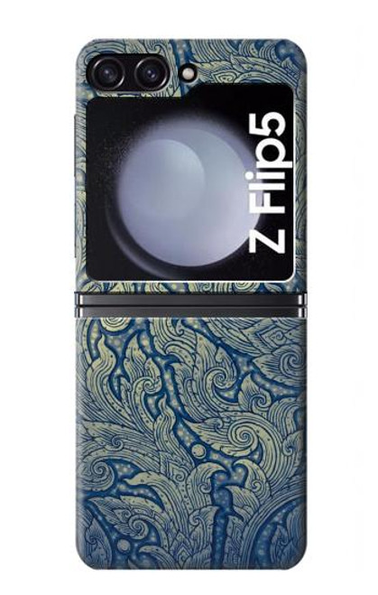 S0568 Thai Art Hülle Schutzhülle Taschen für Samsung Galaxy Z Flip 5
