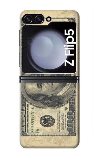 S0702 Money Dollars Hülle Schutzhülle Taschen für Samsung Galaxy Z Flip 5