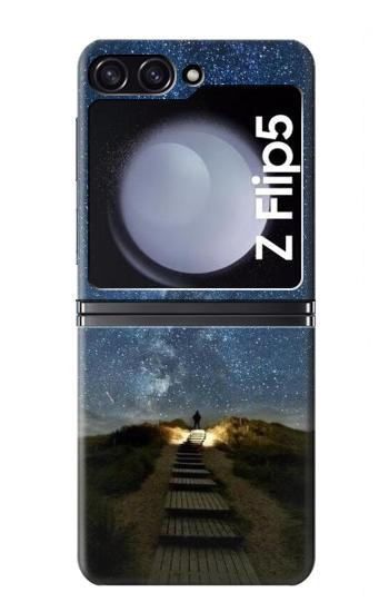 S0734 Stairway to Heaven Iceland Hülle Schutzhülle Taschen für Samsung Galaxy Z Flip 5