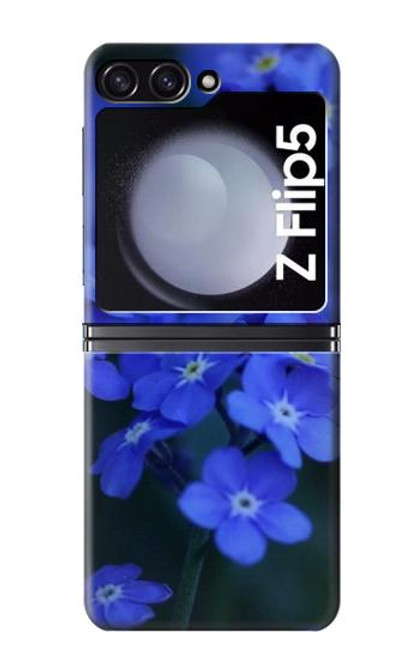 S0782 Forget me not Hülle Schutzhülle Taschen für Samsung Galaxy Z Flip 5