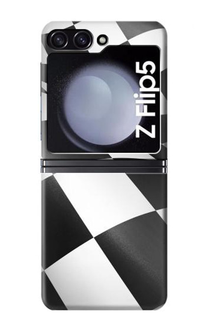 S2408 Checkered Winner Flag Hülle Schutzhülle Taschen für Samsung Galaxy Z Flip 5