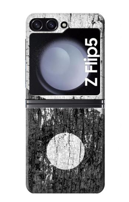 S2489 Yin Yang Wood Graphic Printed Hülle Schutzhülle Taschen für Samsung Galaxy Z Flip 5