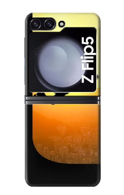 S2676 Extreme Skateboard Sunset Hülle Schutzhülle Taschen für Samsung Galaxy Z Flip 5