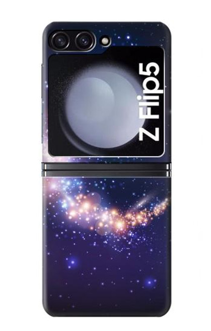 S3324 Crescent Moon Galaxy Hülle Schutzhülle Taschen für Samsung Galaxy Z Flip 5