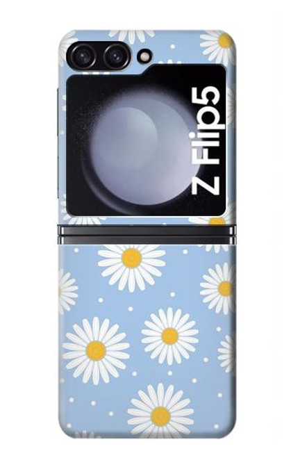 S3681 Daisy Flowers Pattern Hülle Schutzhülle Taschen für Samsung Galaxy Z Flip 5