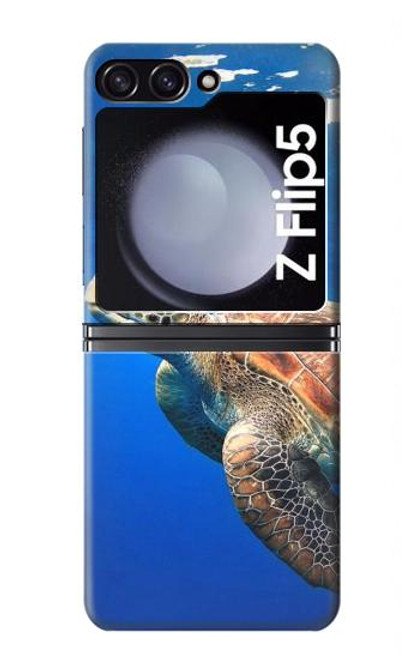 S3898 Sea Turtle Hülle Schutzhülle Taschen für Samsung Galaxy Z Flip 5