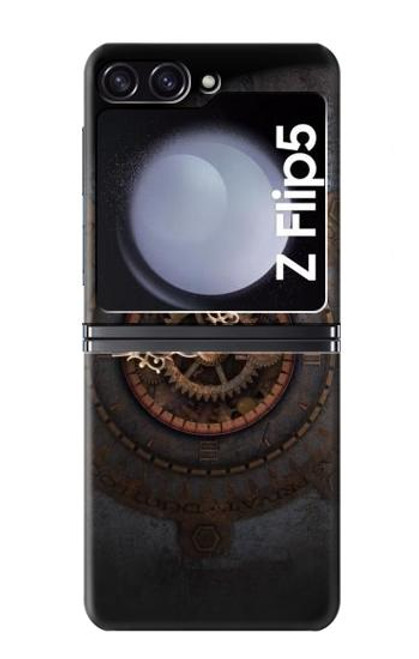 S3908 Vintage Clock Hülle Schutzhülle Taschen für Samsung Galaxy Z Flip 5