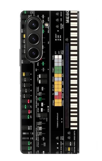 S0061 Synthesizer Hülle Schutzhülle Taschen für Samsung Galaxy Z Fold 5