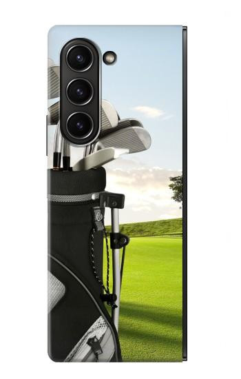 S0067 Golf Hülle Schutzhülle Taschen für Samsung Galaxy Z Fold 5