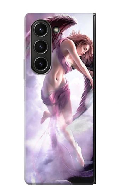 S0407 Fantasy Angel Hülle Schutzhülle Taschen für Samsung Galaxy Z Fold 5